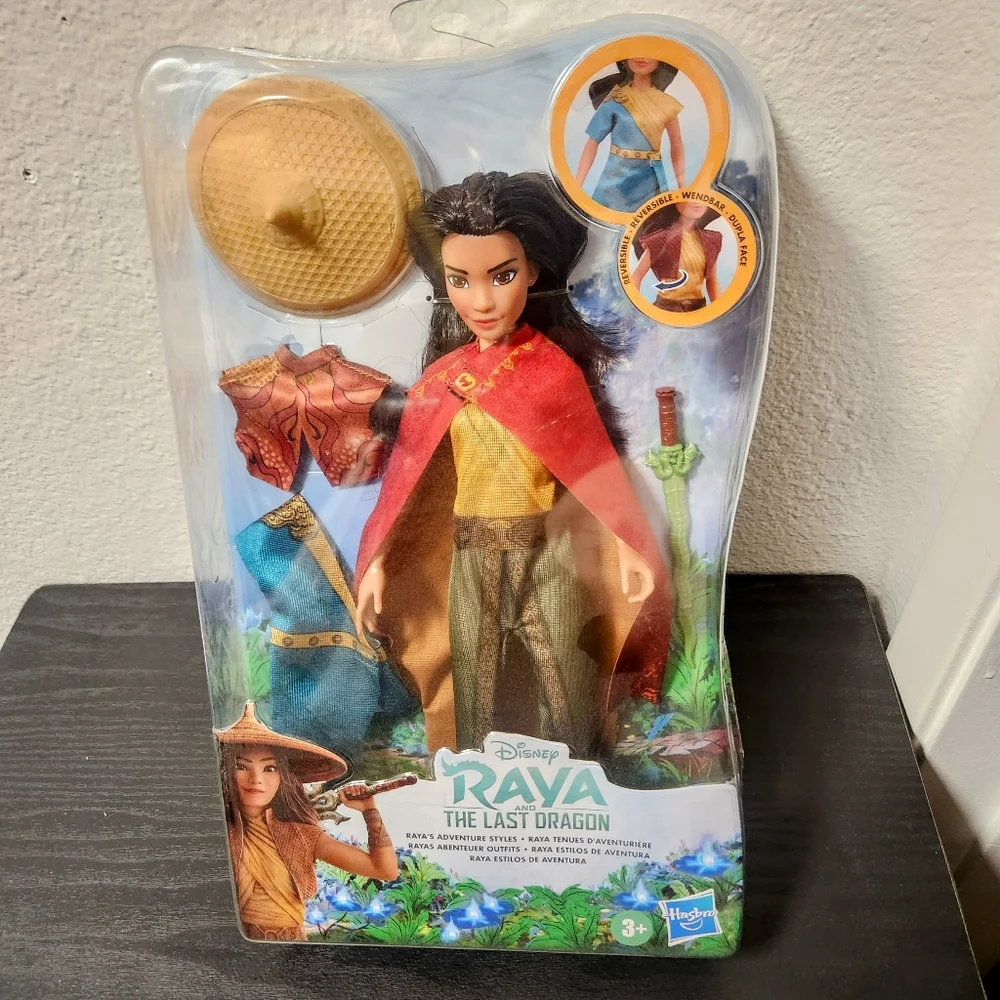 NEW Disney Raya and the Last Dragon Raya DollThe doll includes pants, a cape